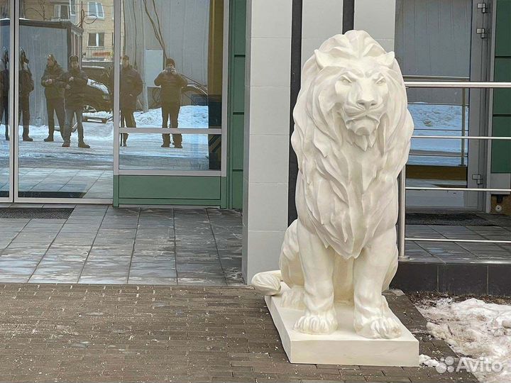 Статуя скульптура Лев сторожевой 160 см