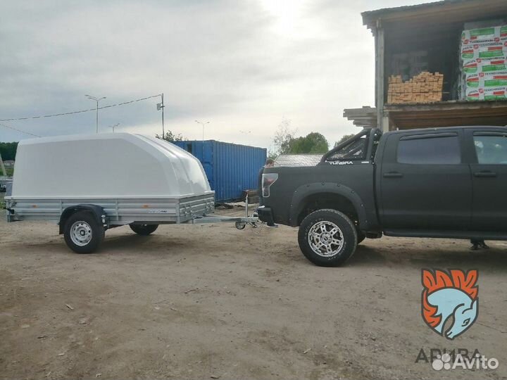 Прицеп 18.022 с крышкой в комплекте Н1500мм