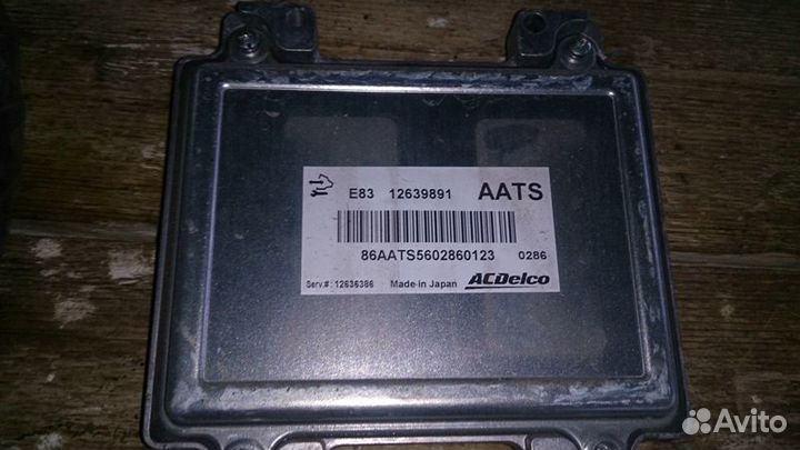 Эбу (ECM) Astra J, Corsa D, Aveo привязка к авто