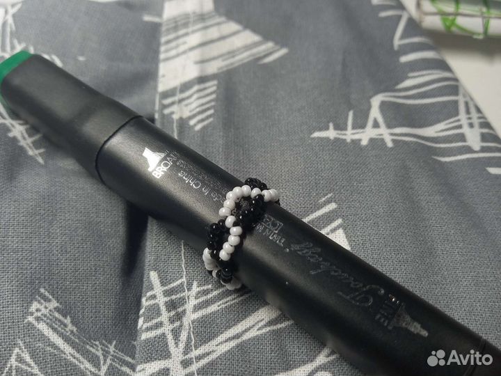 Кольцо из бисера