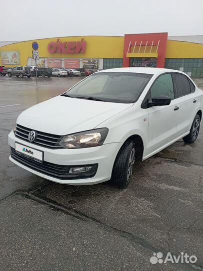 Volkswagen Polo 1.6 AT, 2018, 94 000 км