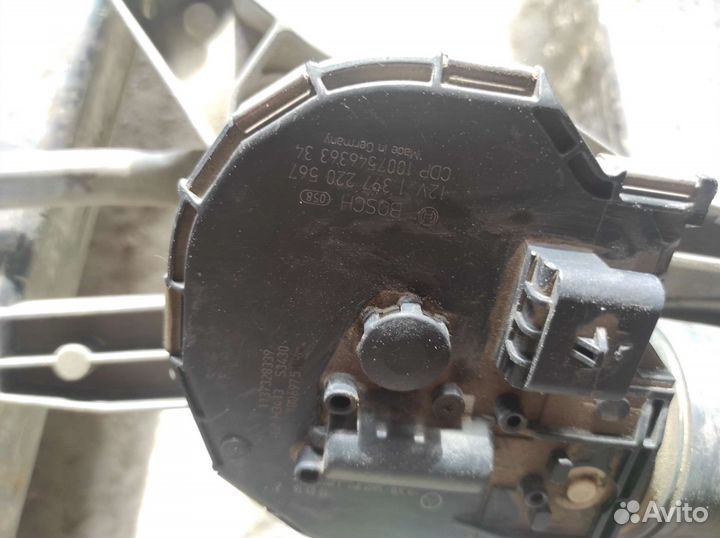 Трапеция дворников в сборе мерседес w212