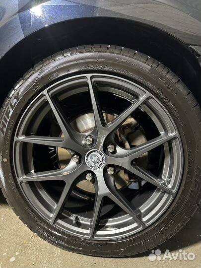 Диски HRE P101 MGM r17 5x114,3 ET42 с резиной