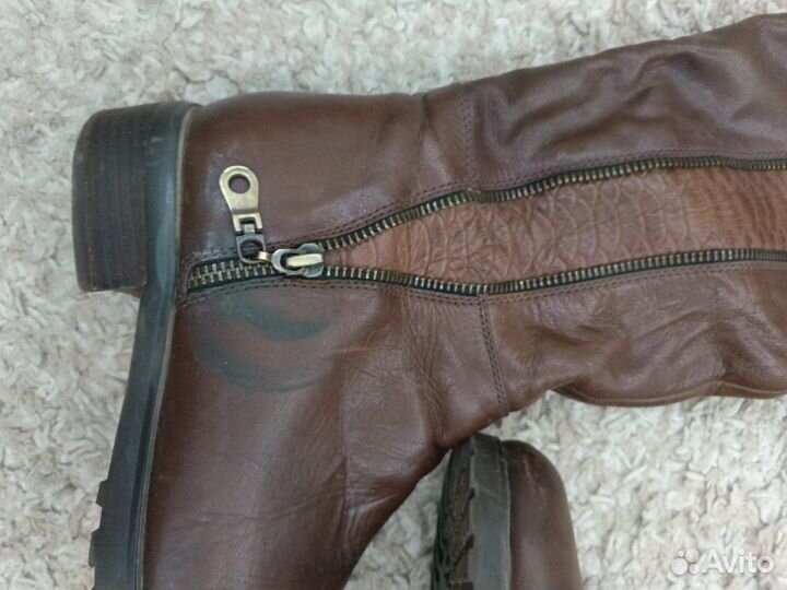 Сапоги женские натуральная кожа