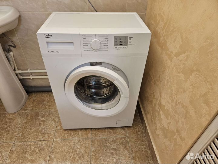 Стиральная машина бу beko 6 кг