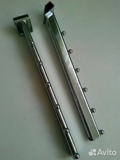 Вешало насттенное в гардеробную (конштейн) 35см