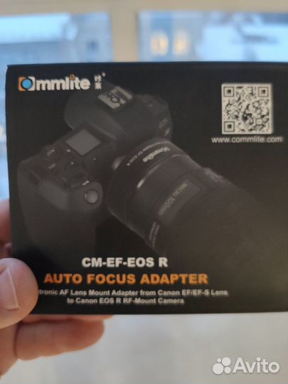 Адаптер для canon Commlite CM-EF-EOS R,CM-EF-EOS M