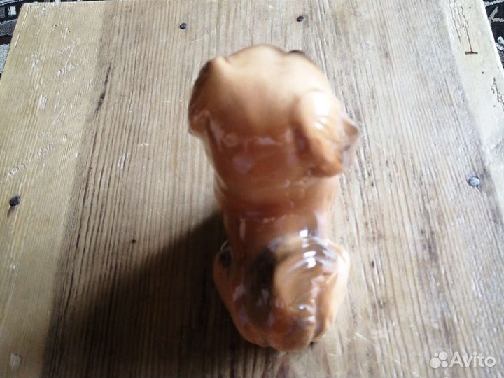 Фарфоровые статуэтки собака лфз