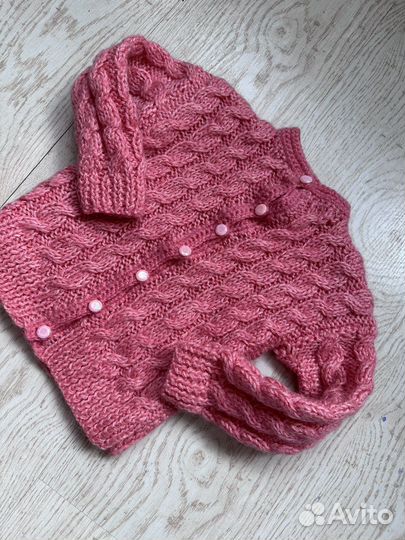 Вязанные детские вещи 3-12 месяцев