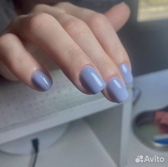 Маникюр гель лак наращивание