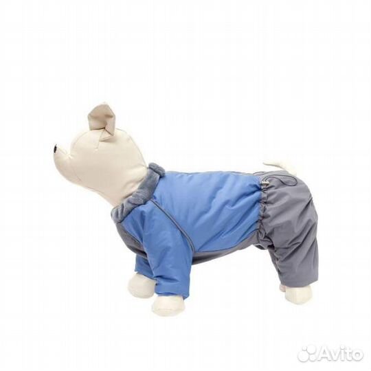 Теплый комбинезон на меху для собак