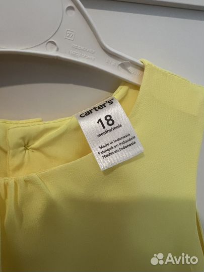 Платье carters 86