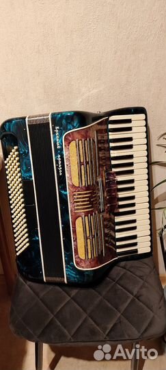 Аккордеон Красный партизан