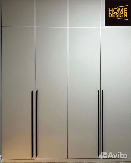 Шкаф распашной с фрезеровкой