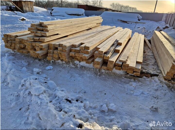 Пиломатериал, доска обрезная