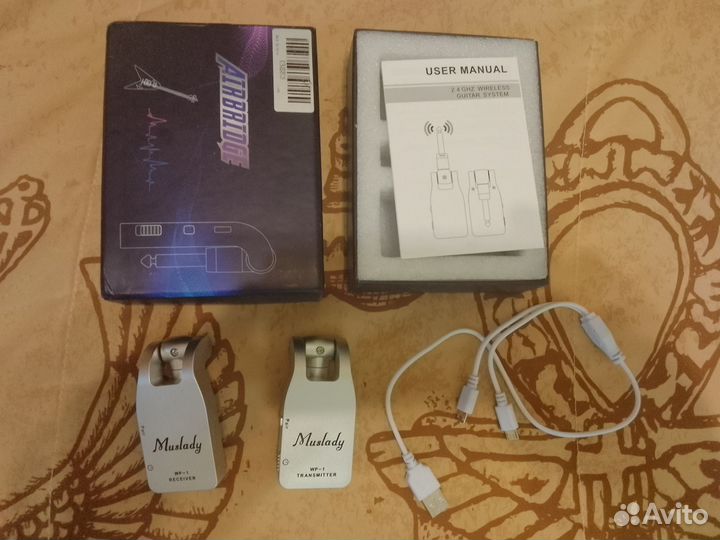Радиосистема, гитарный передатчик Muslady WP-1