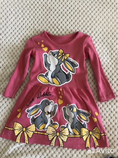 Платье для девочки 86 92