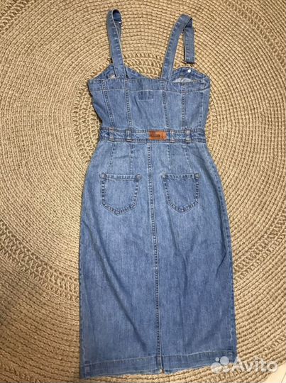 Джинсовое платье