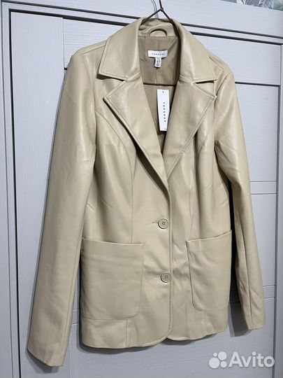 Пиджак женский экокожа. Р- 44