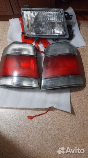Задние стопы и правая фара на subaru sf5 дорестайл