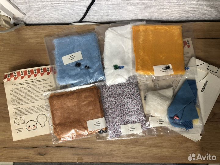 Набор для поделок - пальчиковый театр Колобок