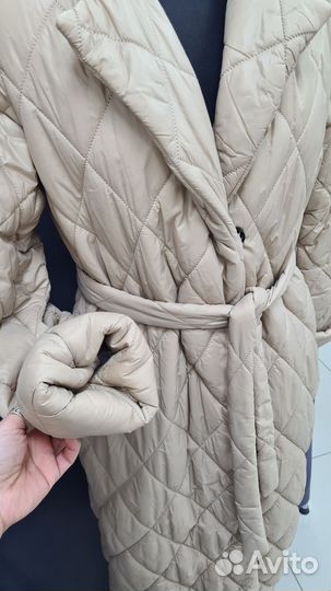 Стеганое пальто