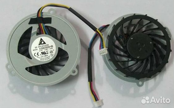 Кулер для ноутбука Asus X42 KSB0505HB 0.40A 4pin