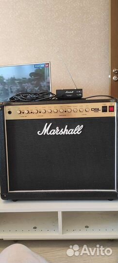 Ламповый комбоусилитель marshall dsl 40 c 40вт