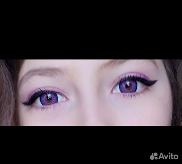 Цветные линзы новые