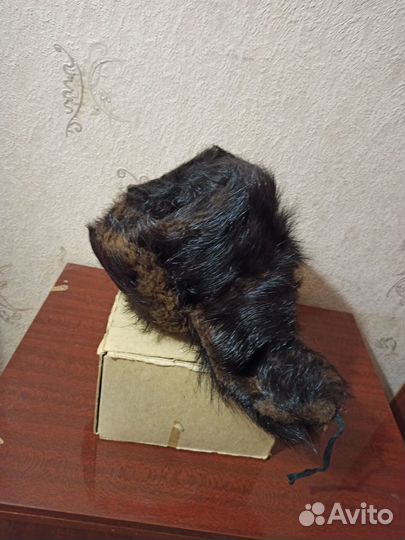 Шапка ушанка мужская