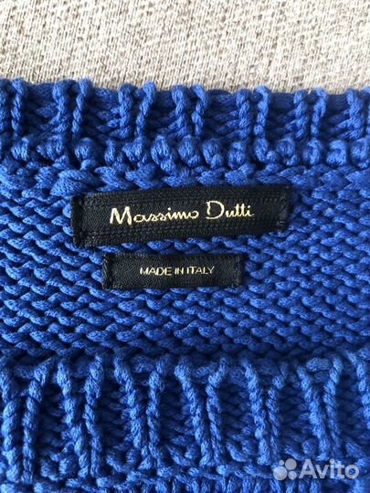 Свитер хлопковый massimo dutti S