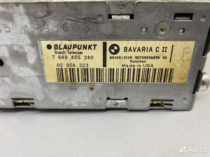 Штатная магнитола bmw е34