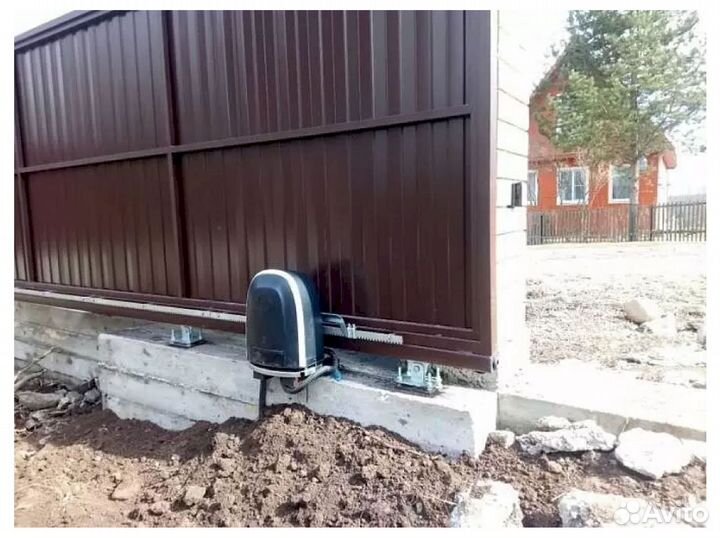 Автоматика для откатных ворот Алютех