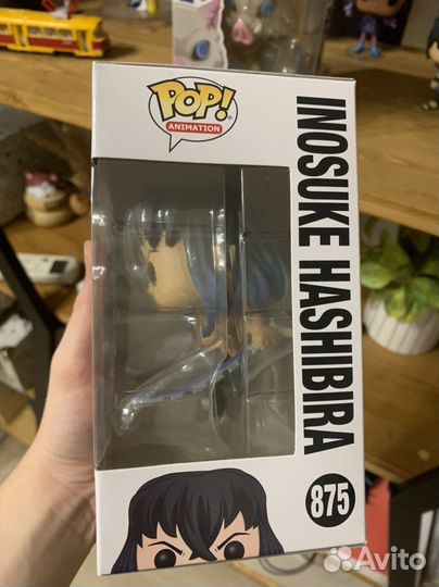 Фигурка Funko pop Inosuke Иноске Chase Flocked 875