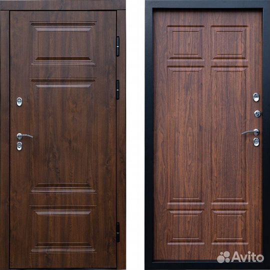 Дверь с терморазрывом Винорит орех Браун