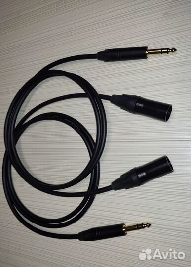 Canare Jack-XLR балансные для студийных мониторов