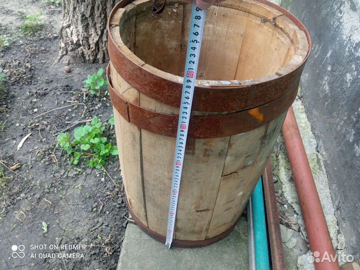 Деревянная бочка
