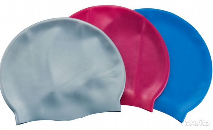 Новые шапочки для волос в бассейн