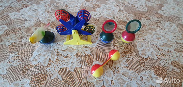 Игрушки для попугая б/У