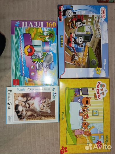 Пазлы разные