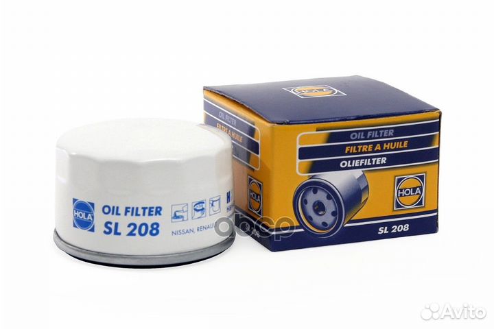 Масляный фильтр logan 04- 7700274177 SL208 hola