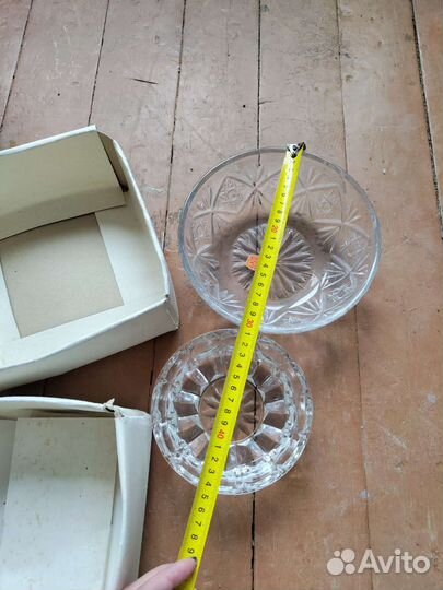 Два хрустальных блюда (торг)