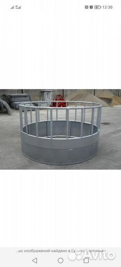 Кормушка для сена в рулонах