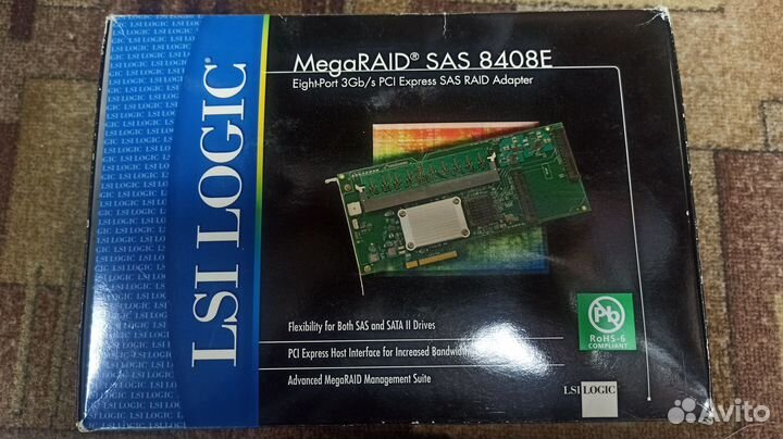 LSI Logic Контроллер megaraid 8408E