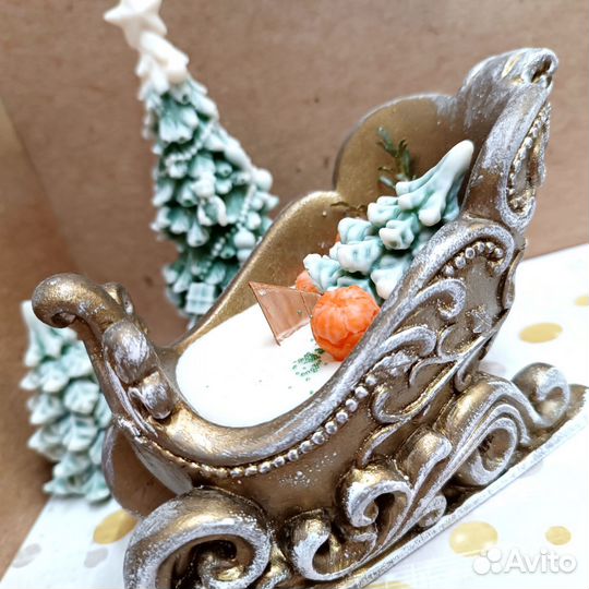 Ароматическая Свеча ручной работы