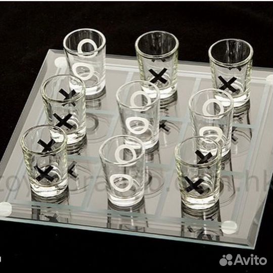 Игра крестики-нолики/Рюмки