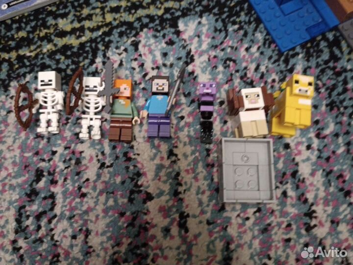 Лего minecraft шахта