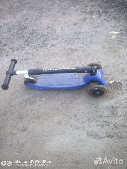 Самокат детский трехколесный бу