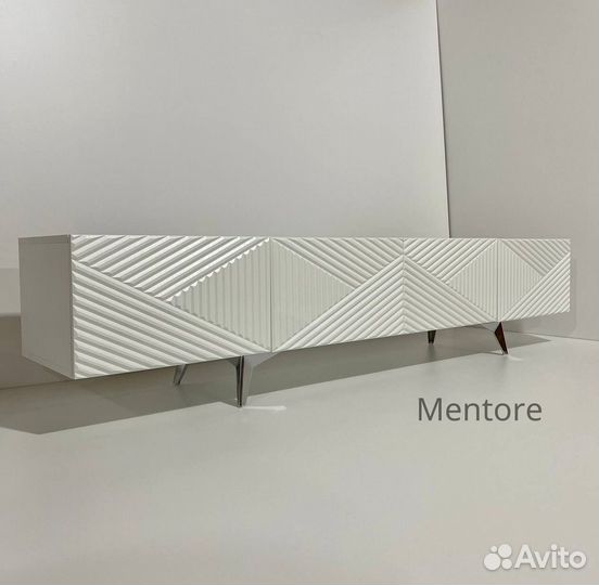 Тумба тв Bravo классическая (белая)