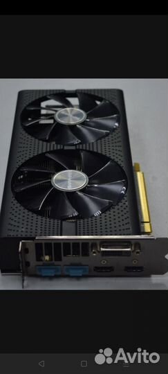 Видеокарта rx580 8gb sapphire nitro